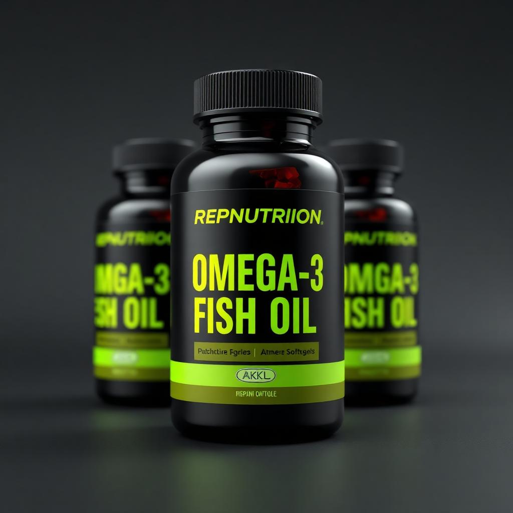 RepNutrition Omega - 3 Fish Oil - Repnutrition