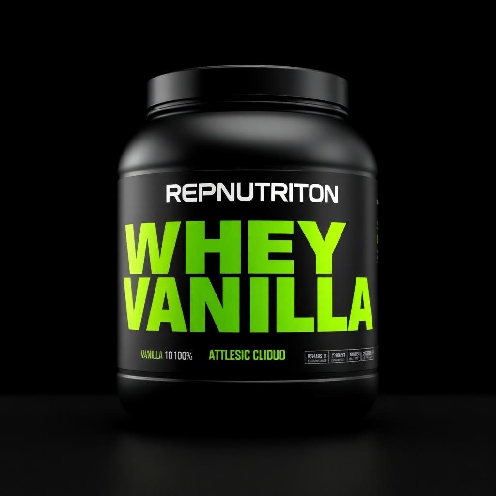 RepNutrition Whey Protein Isolate — Vanilla - Repnutrition